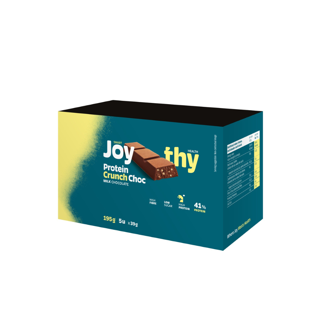 Tableta Chocolate con Leche Crunchy 5u