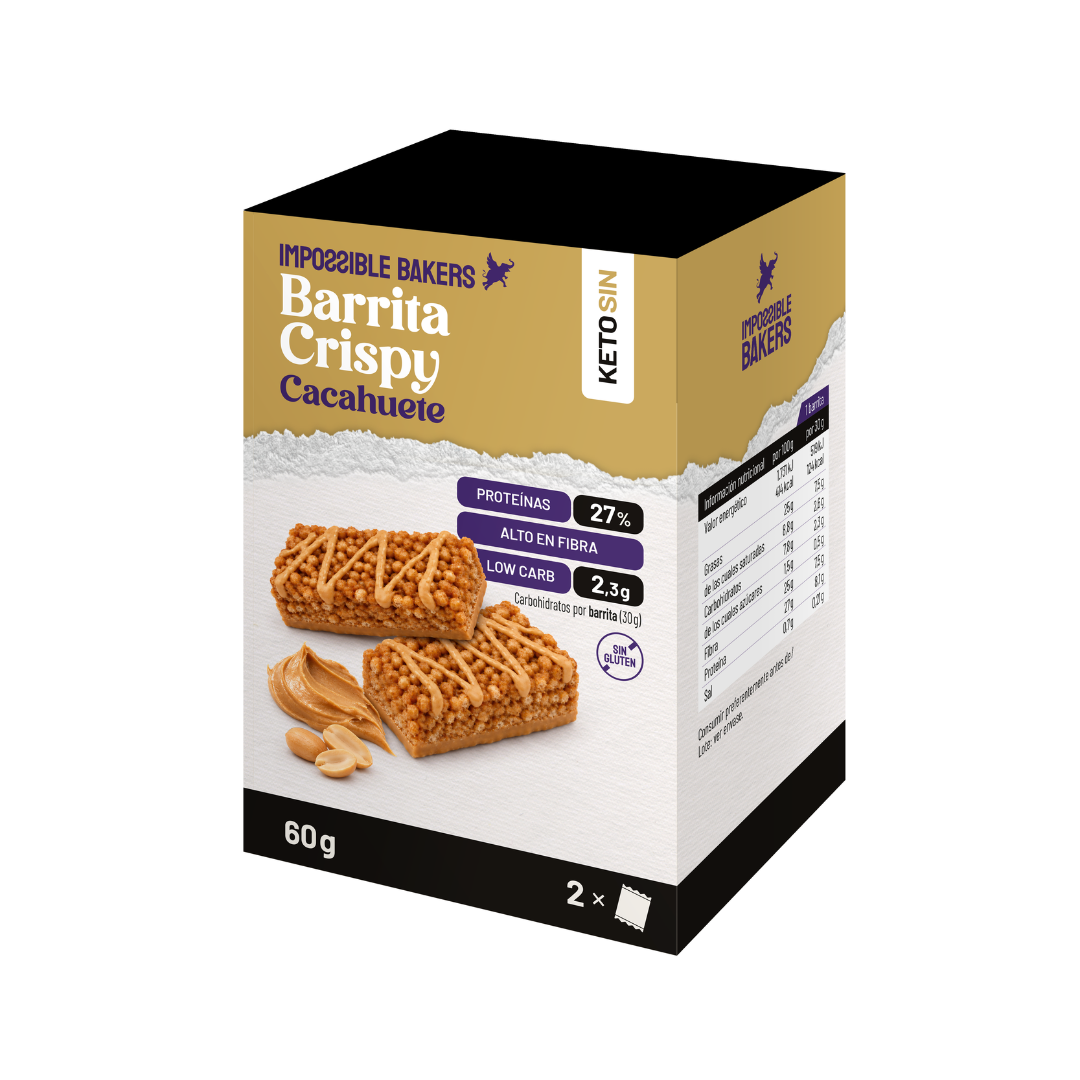 Barrita Proteica Crispy Peanut Butter