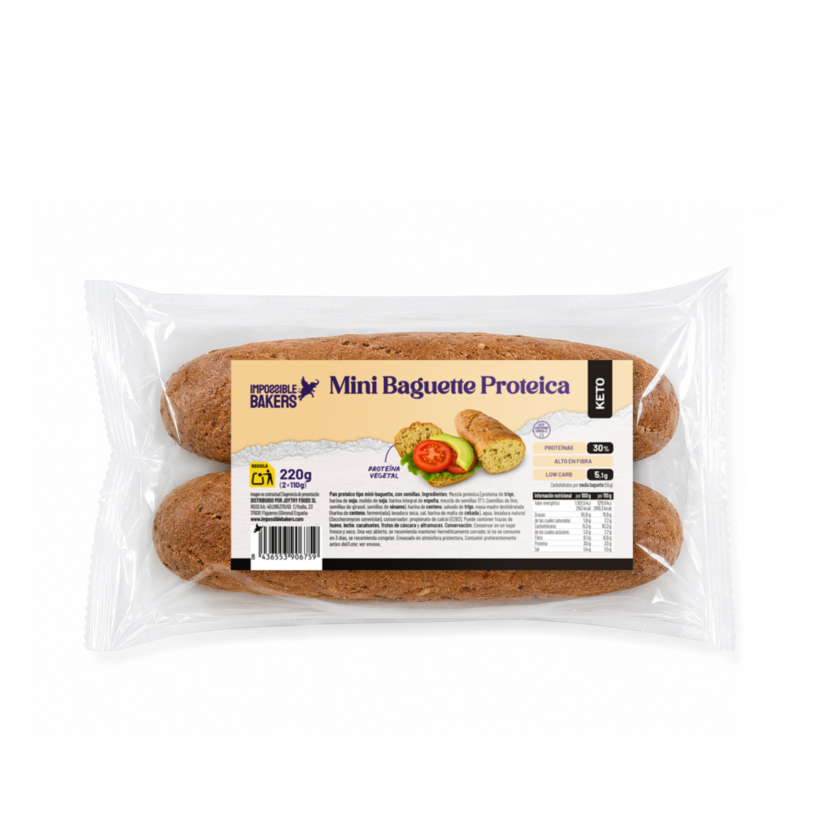 Protein Mini Baguette