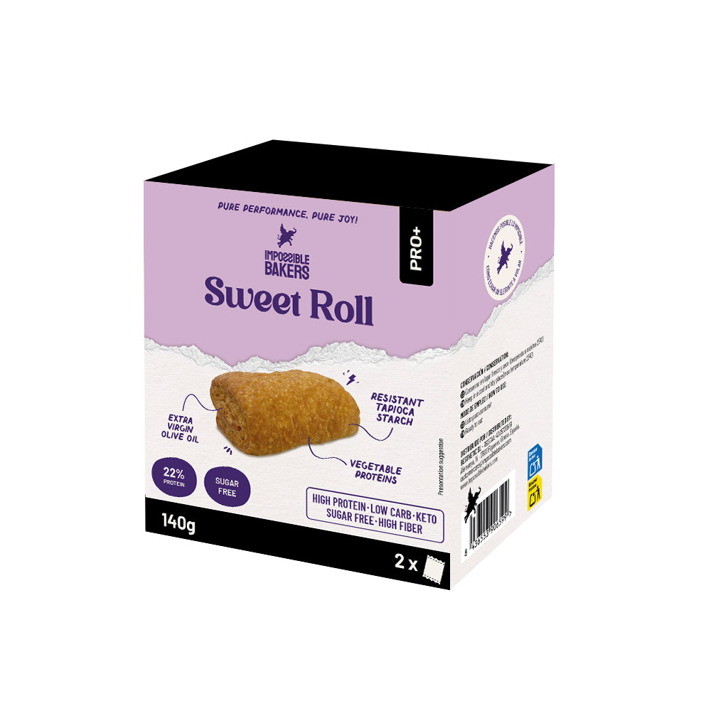 Napolitana alta en proteína, sin azúcares y low carb.