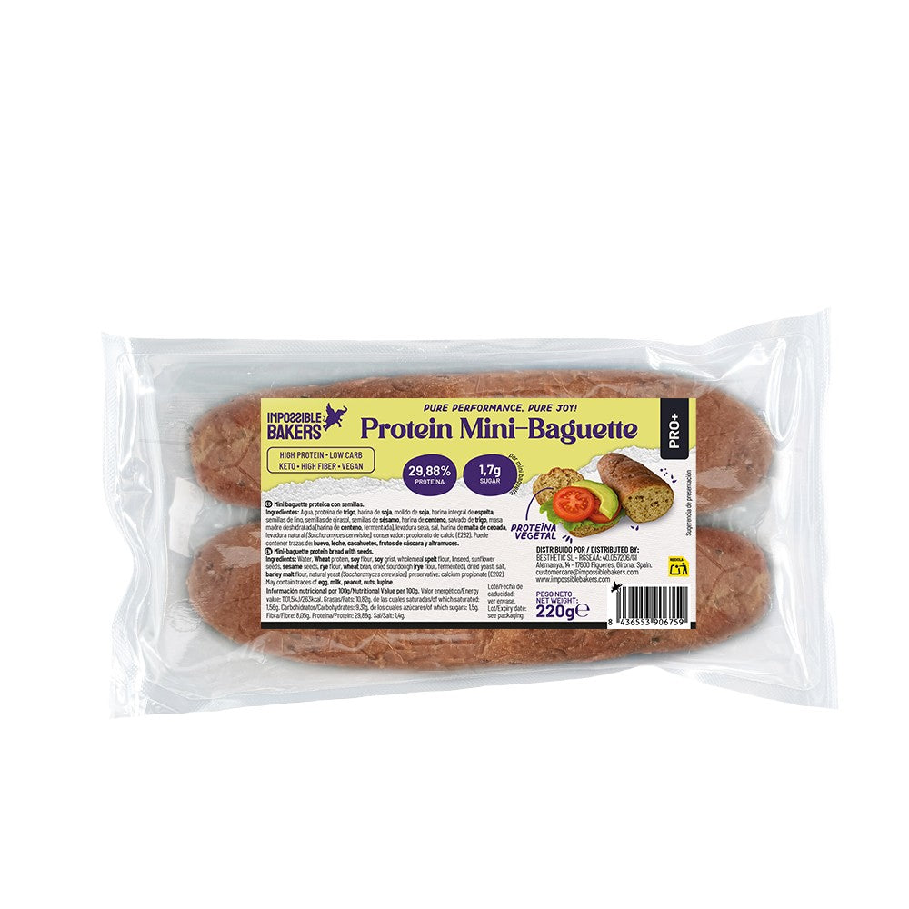 Protein Sliced ​​Bread with Seeds