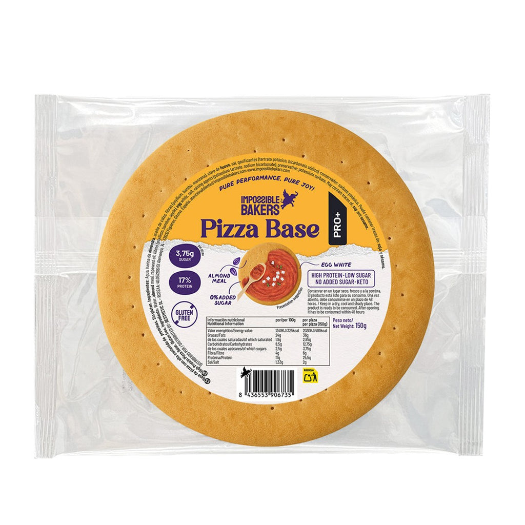 High protein pizza base 150g